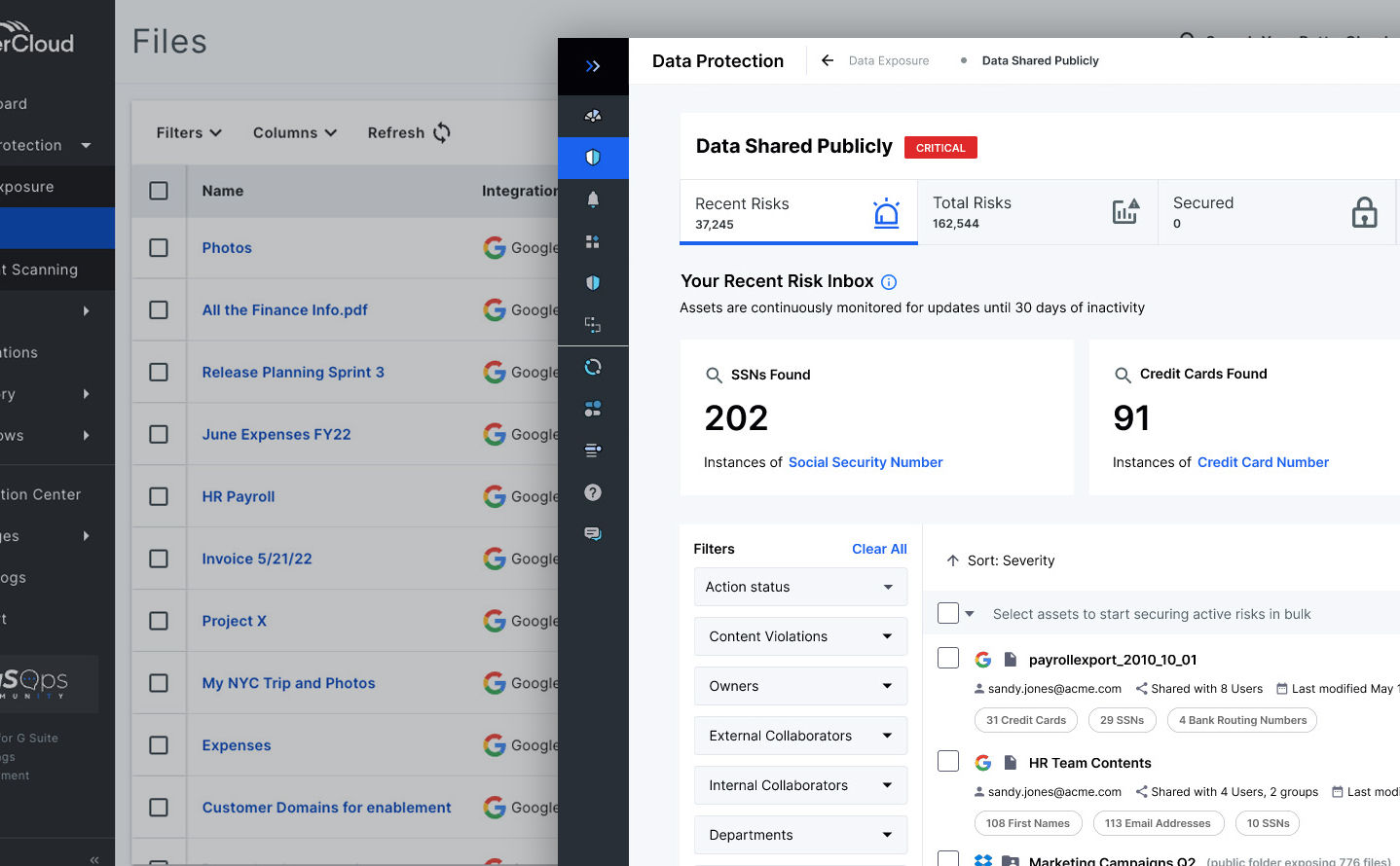 Visualization of the Elevate transformation model showing BetterCloud's phased multi-product rollout